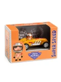 DJECO Autko CRAZY MOTORS YELLOW SUPER SPEED