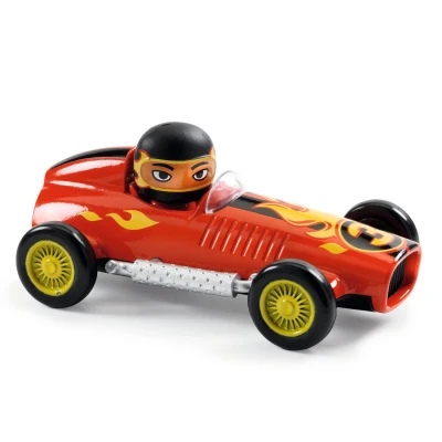DJECO Autko CRAZY MOTORS RED SUPER SPEED