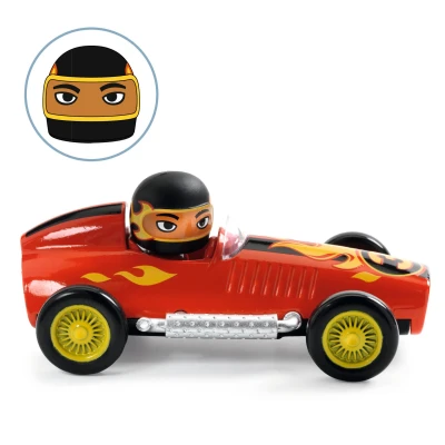 DJECO Autko CRAZY MOTORS RED SUPER SPEED