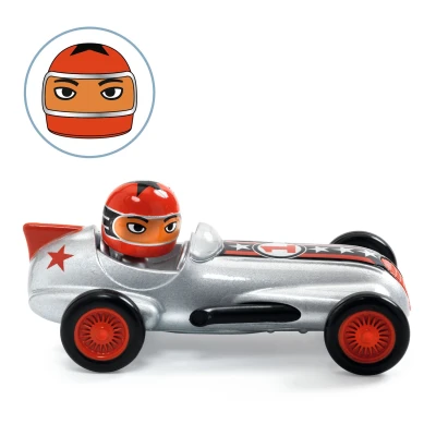 DJECO Autko CRAZY MOTORS SILVER SUPER SPEED