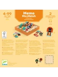 DJECO Gra logiczna MEMO MIX&MATCH