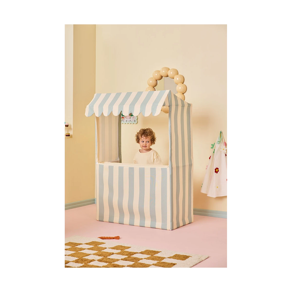 KID'S CONCEPT namiot targowy jasny turkusowy