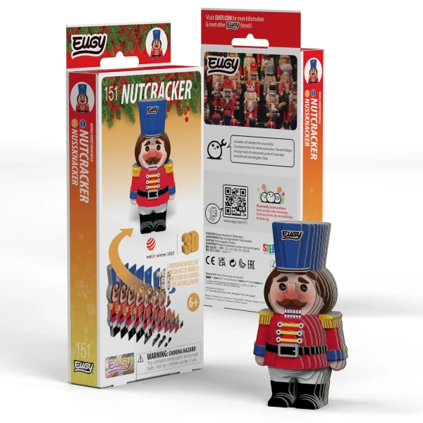 Dziadek do orzechów Eugy. Eko Ukladanka 3D