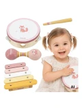 VIGA PolarB Zestaw Instrumentów Muzycznych Różowy