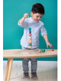 Nawlekanka drewniana Junior BS Toys | Pan Piksel