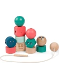 Nawlekanka drewniana Junior BS Toys | Pan Piksel