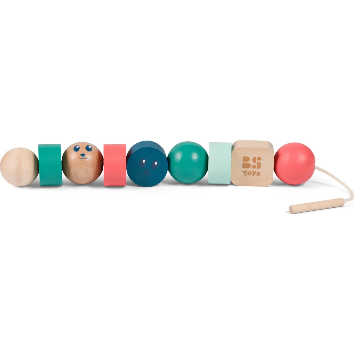 Nawlekanka drewniana Junior BS Toys | Pan Piksel