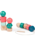 Nawlekanka drewniana Junior BS Toys | Pan Piksel