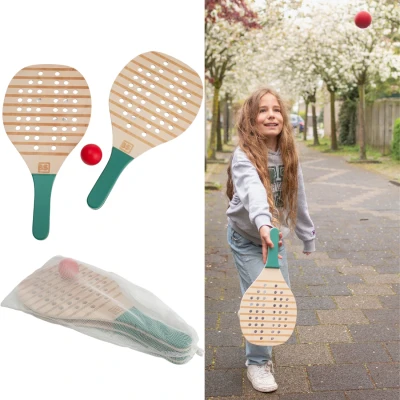 Rakietki drewniane dla dzieci GA468 BS Toys