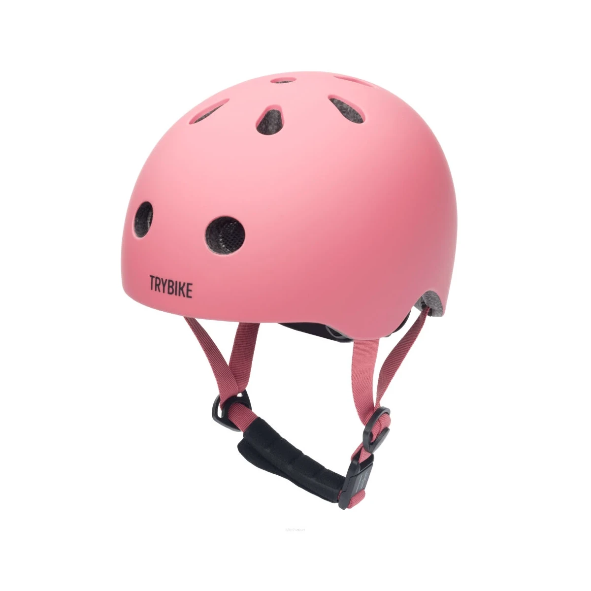 COANDCO Kask dziecięcy na rower rolki deskorolkę hulajnogę różowy XS Trybike