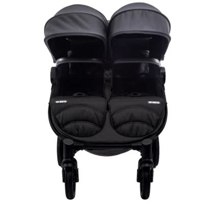 BABY MONSTERS Zestaw wózek Twin 4 Full box Czarny