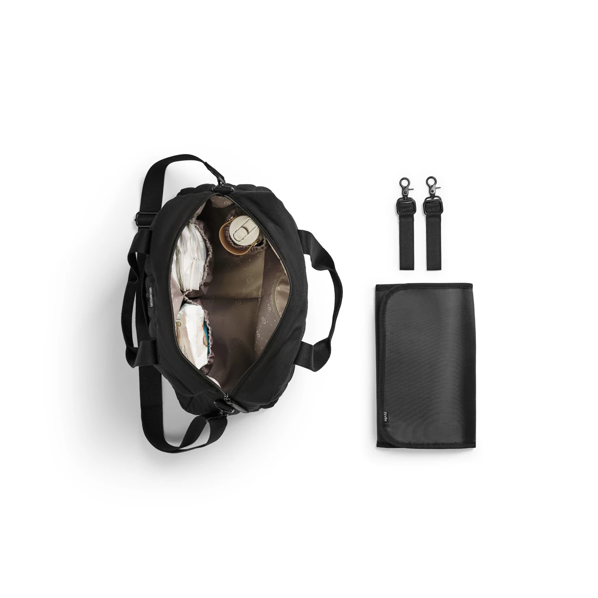 ELODIE DETAILS torba dla mamy Soft Black