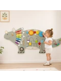 VIGA Ścienny Panel Aktywności Dinozaur Triceratops Tablica 18m+