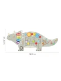 VIGA Ścienny Panel Aktywności Dinozaur Triceratops Tablica 18m+