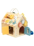 TOOKY TOY Drewniany Domek Manipulacyjny