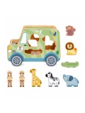 TOOKY TOY Samochód Kostka Aktywności Safarii