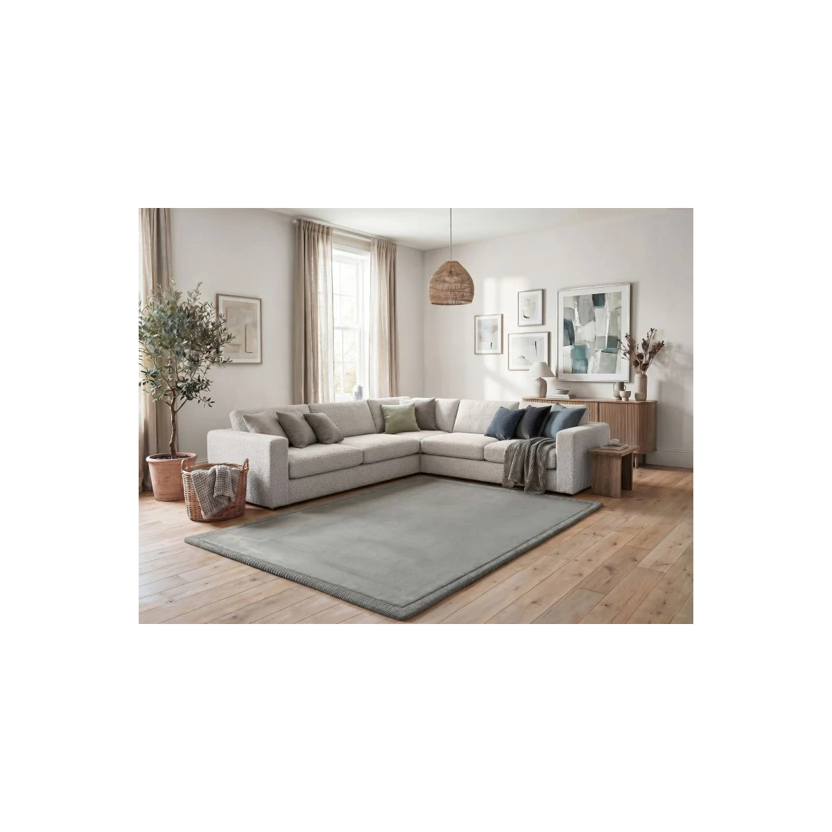 HAKUNA MATTE Mata piankowa dla dzieci Dywan do pokoju dziecięcego Coral Velvet z pianką memory 280 x 200 cm Ciemnoszary