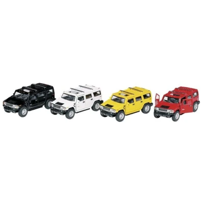 GOLLNEST&KIESEL KG Metalowy pojazd z napędem Hummer H2 SUV (2008) 1:40