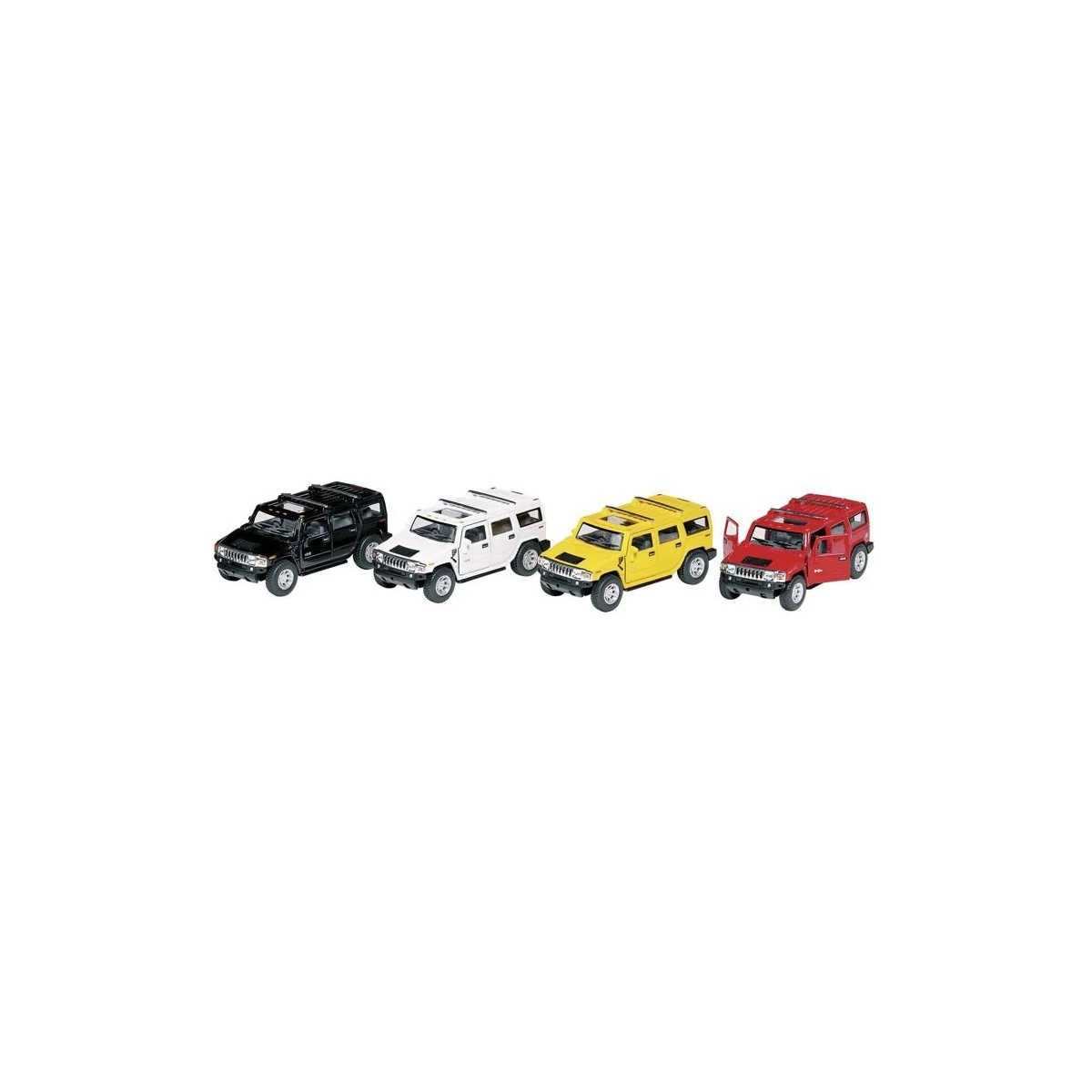 GOLLNEST&KIESEL KG Metalowy pojazd z napędem Hummer H2 SUV (2008) 1:40