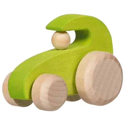 GOKI Drewniany Traktor Petits Pilotes