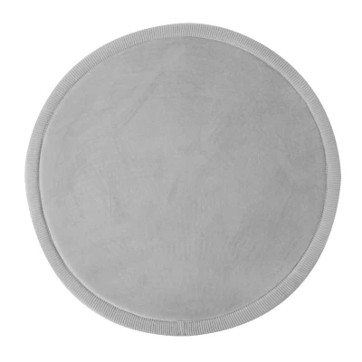 HAKUNA MATTE Mata piankowa dla dzieci Dywan do pokoju dziecięcego Coral Velvet z pianką memory okrągły 120cm beżowy
