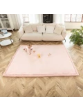 HAKUNA MATTE Mata piankowa dla dzieci Dywan do pokoju dziecięcego Coral Velvet z pianką memory 200 x 150 cm różowy