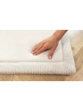 HAKUNA MATTE Mata piankowa dla dzieci Dywan do pokoju dziecięcego Coral Velvet z pianką memory 280 x 200 cm jasnoszary