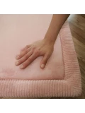 HAKUNA MATTE Mata piankowa dla dzieci Dywan do pokoju dziecięcego Coral Velvet z pianką memory 200 x 150 cm różowy