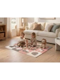 HAKUNA MATTE Puzzle na podłogę dla dzieci Mata piankowa Farma 90x120 cm