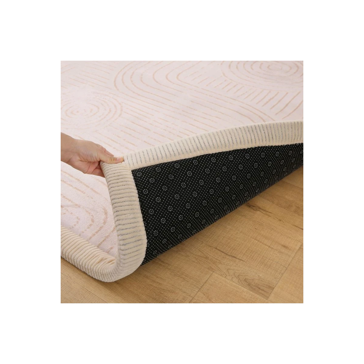 HAKUNA MATTE Mata piankowa dla dzieci Dywan do pokoju dziecięcego Coral Velvet z pianką memory 200 x 150 cm Zen Garden