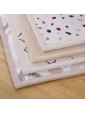 HAKUNA MATTE Mata piankowa dla dzieci Dywan do pokoju dziecięcego Coral Velvet z pianką memory 200 x 150 cm Zen Garden