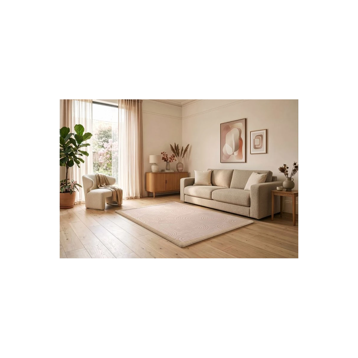 HAKUNA MATTE Mata piankowa dla dzieci Dywan do pokoju dziecięcego Coral Velvet z pianką memory 200 x 150 cm Zen Garden
