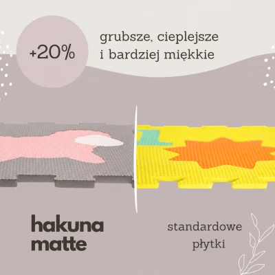 HAKUNA MATTE Puzzle na podłogę dla dzieci Mata piankowa Farma 90x120 cm