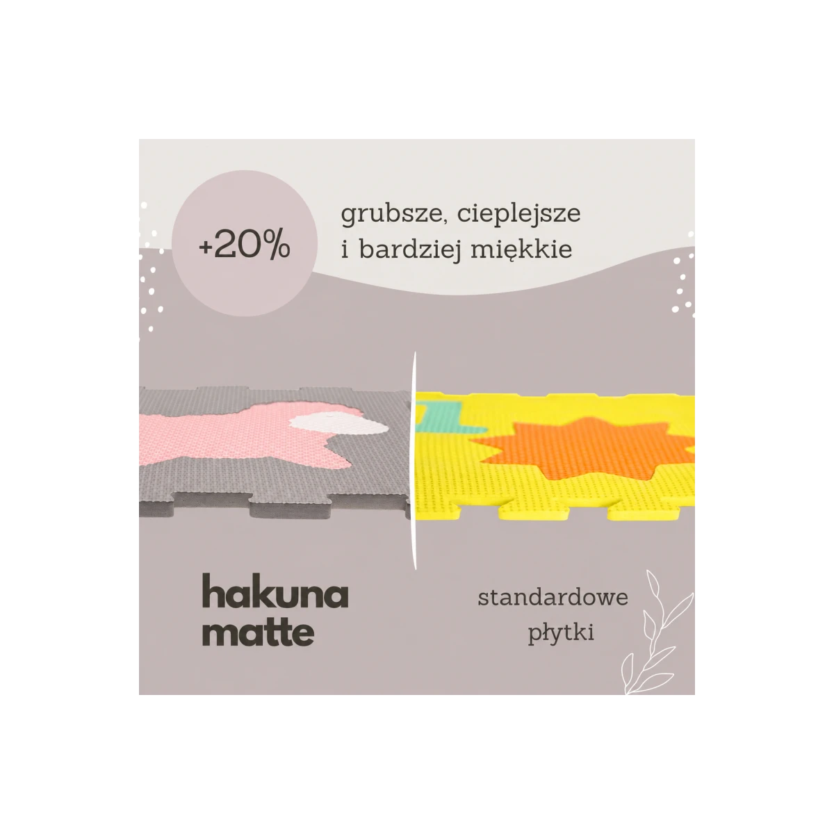 HAKUNA MATTE Puzzle na podłogę dla dzieci Mata piankowa Farma 90x120 cm