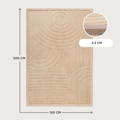 HAKUNA MATTE Mata piankowa dla dzieci Dywan do pokoju dziecięcego Łuki Cloud Play Mat 3D 200 x 150 cm