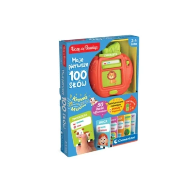 Clementoni 50283 Gry Edukacyjne Moje Pierwsze 100 Słów