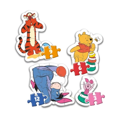 Clementoni 20820 Moje Pierwsze Puzzle Kubuś Puchatek