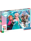 Clementoni 25045 Super Kolor Puzzle 104 Elementy Frozen