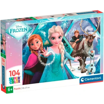 Clementoni 25045 Super Kolor Puzzle 104 Elementy Frozen