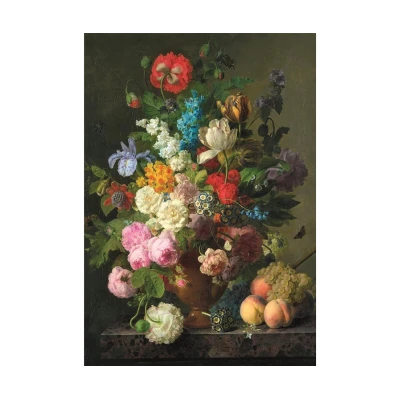 Clementoni 39970 Museum Collection Puzzle 1000 Elementów Van Dael Vaso di fiori