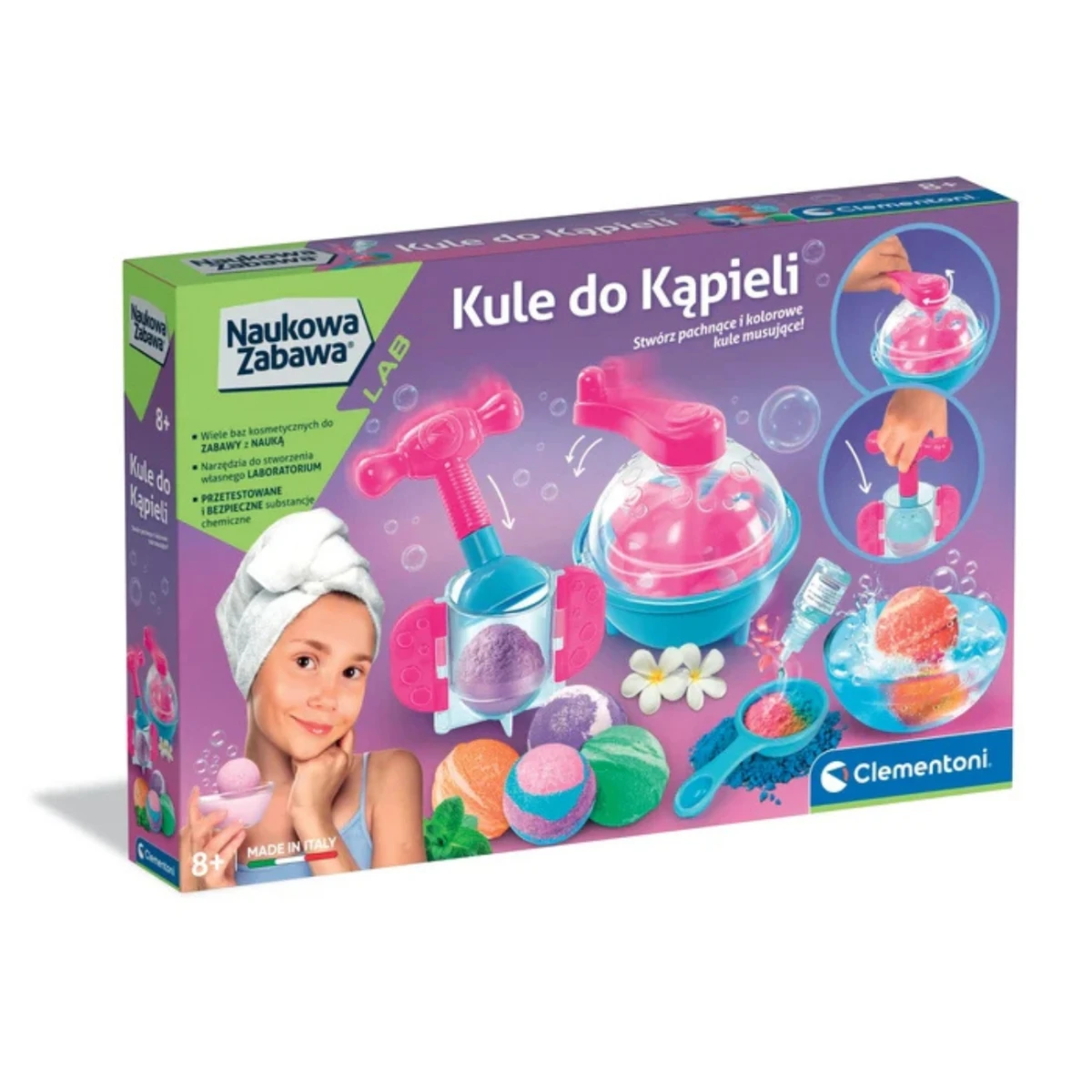Clementoni 50397 Naukowa Zabawa Lab Kule Do Kąpieli