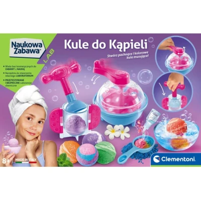 Clementoni 50397 Naukowa Zabawa Lab Kule Do Kąpieli
