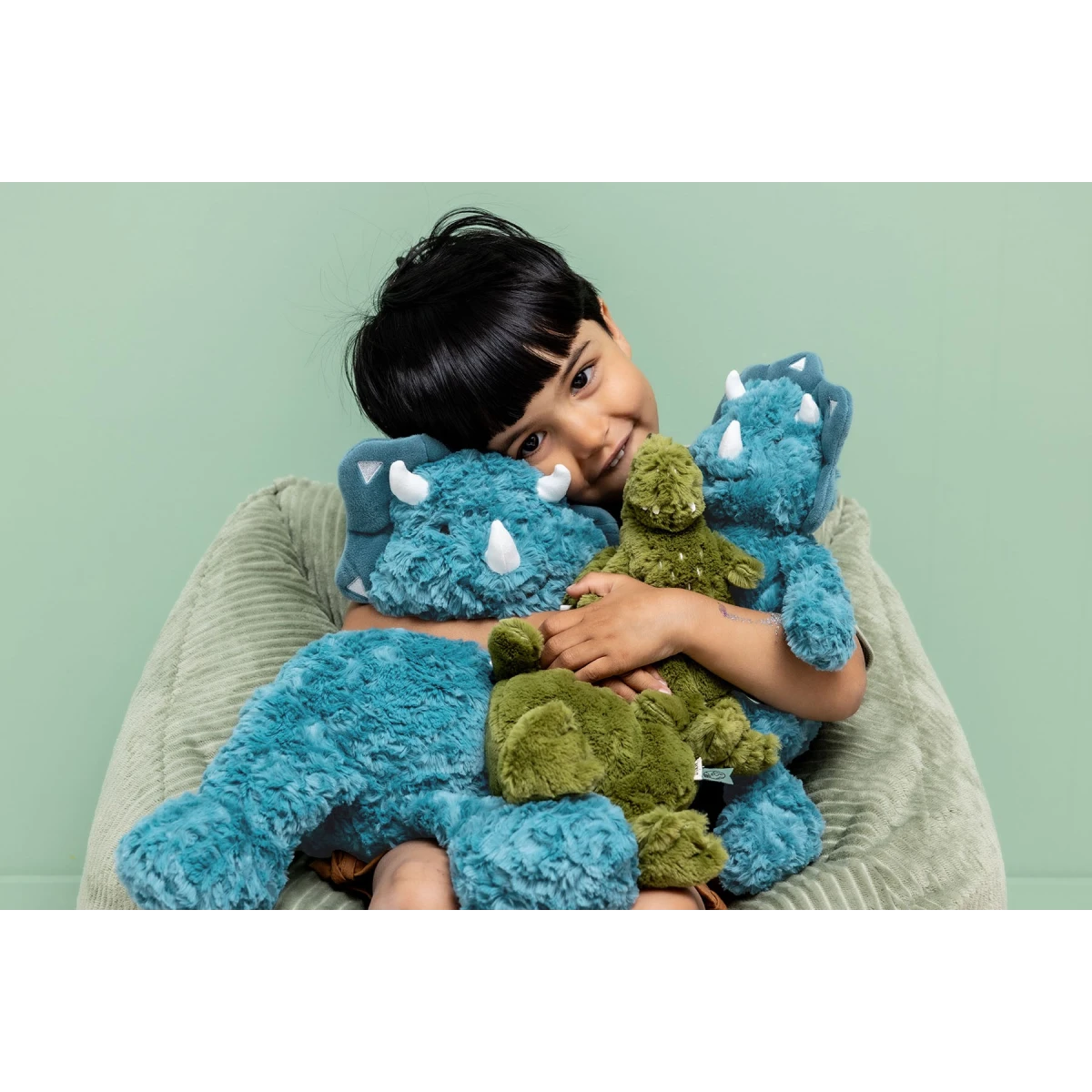 TRIXIE Pluszowa maskotka Triceratops Baby – pluszak dla dziecka