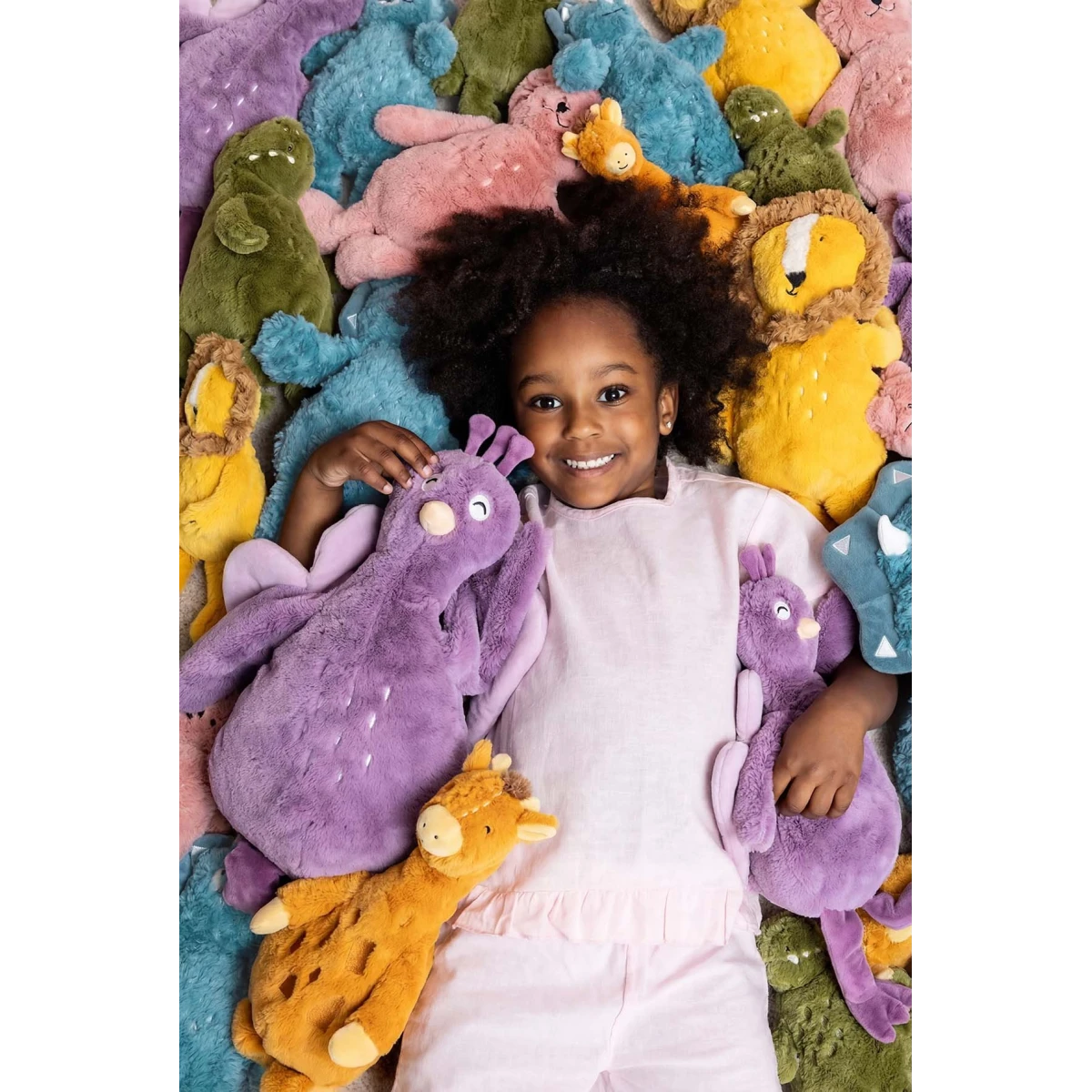 TRIXIE Pluszowa maskotka Triceratops Baby – pluszak dla dziecka