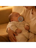 Mombella Silikonowy smoczek uspokajający Grzybek Nile Blue