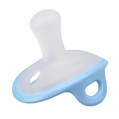 Mombella Silikonowy smoczek uspokajający Grzybek Ice Blue