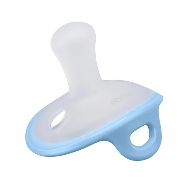 Mombella Silikonowy smoczek uspokajający Grzybek Ice Blue