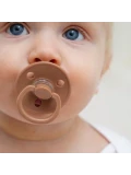 Mombella Smoczek uspokajający Grzybek Mocha Mousse