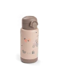 Done by Deer Butelka Termiczna ze Słomką 340ml Tiny Farm Powder