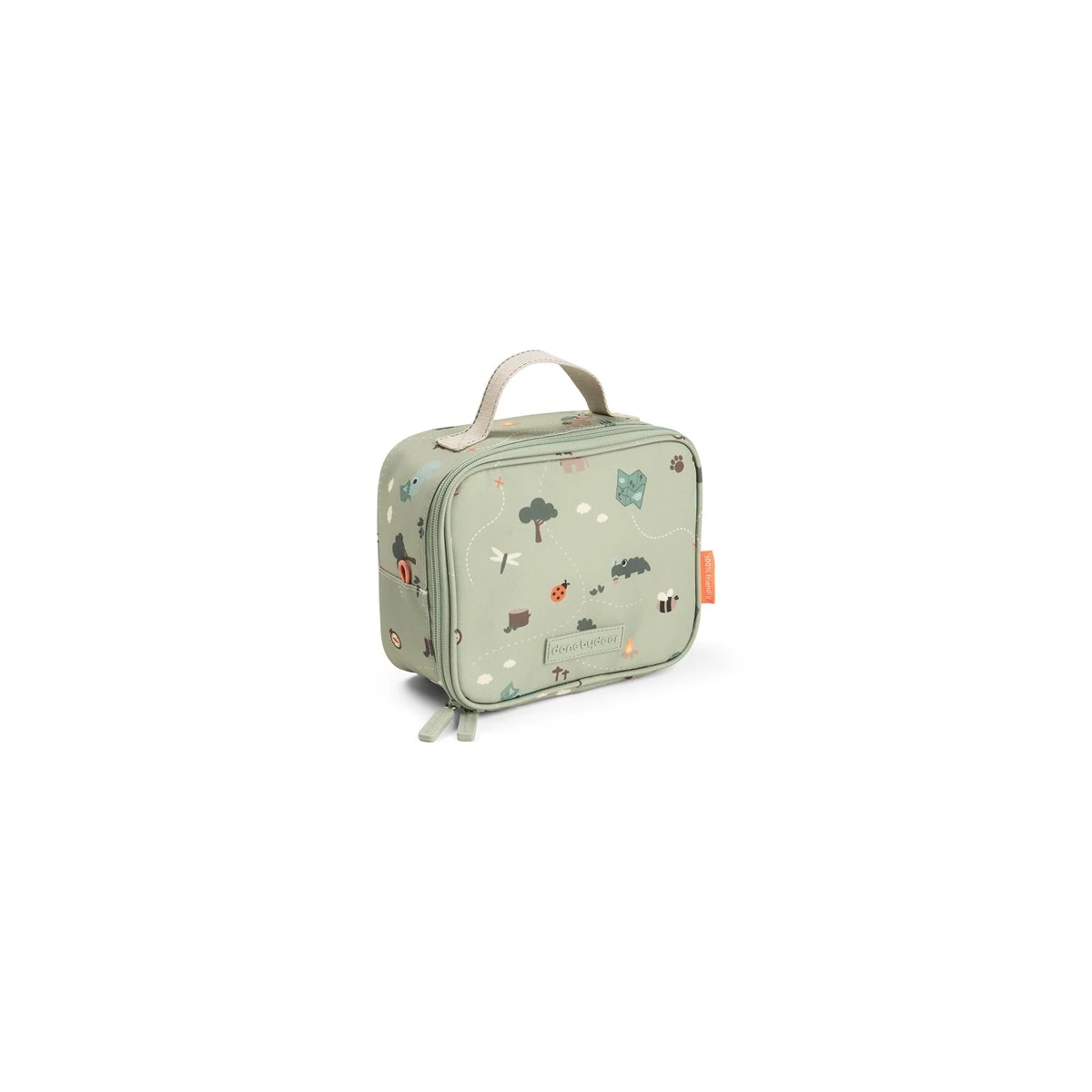 Done by Deer Torba Termiczna dla Dzieci 28L Tiny Trails Green